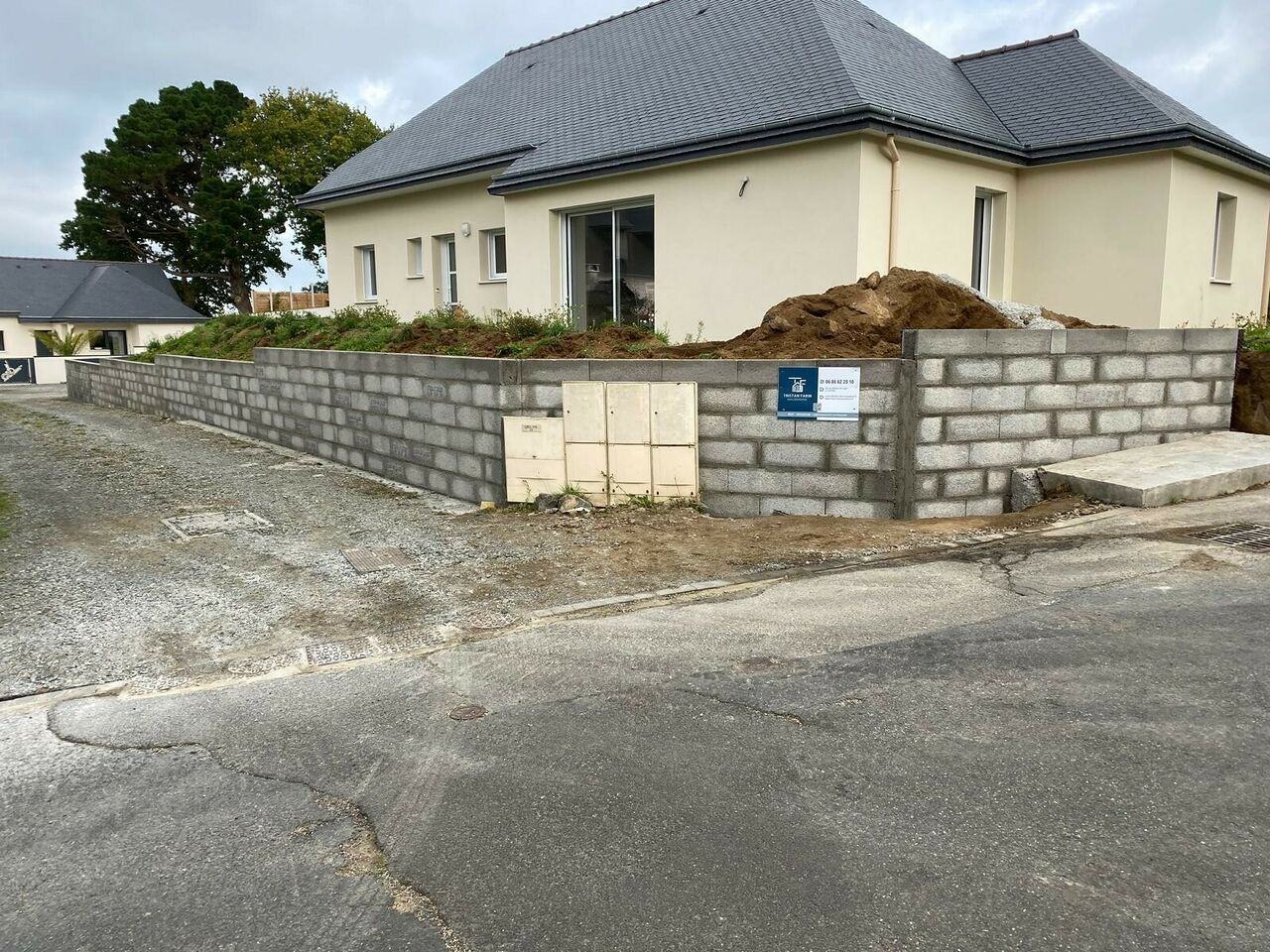 Muret de soutènement – Saint‑Quay‑Portrieux 0 Muret de soutènement – Saint‑Quay‑Portrieux 0